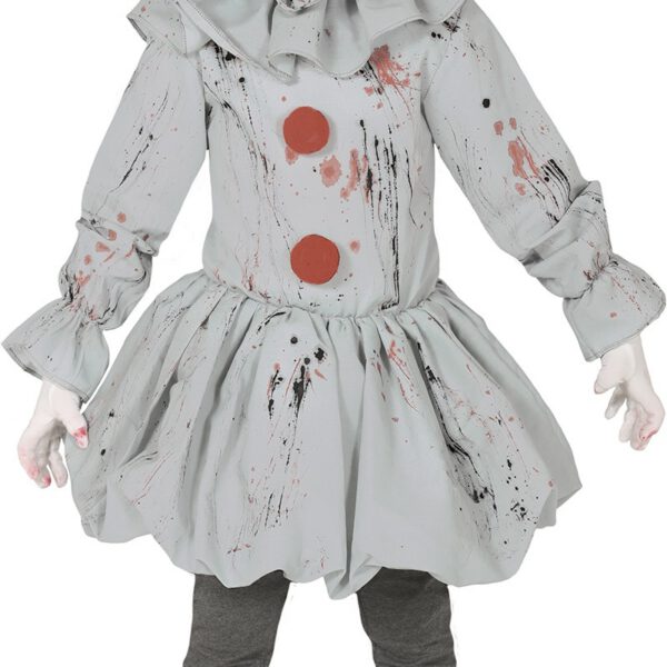 Disfraz de Payaso gris infantil