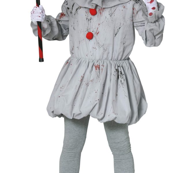 Disfraz de Payaso gris para hombre