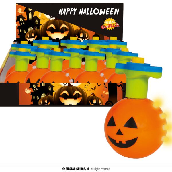 Peonzas con pulsador de Halloween