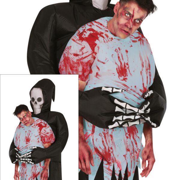 Disfraz de muerte hinchable