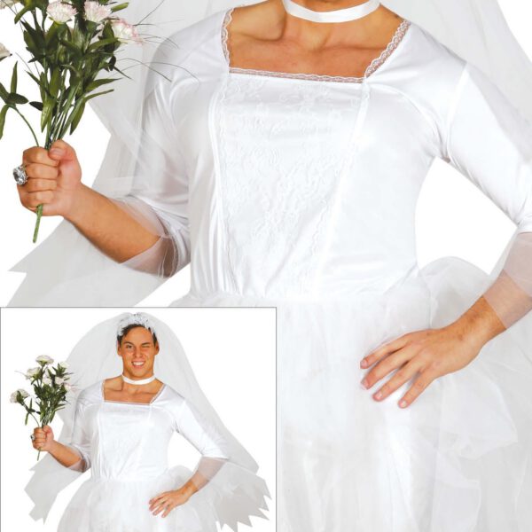 Disfraz de Novia para Hombre