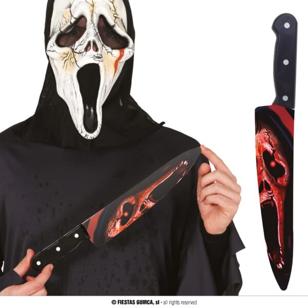 Cuchillo ensangrentado