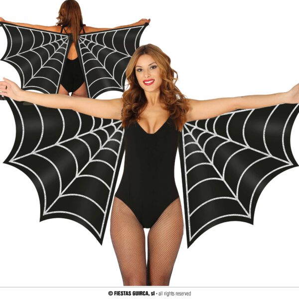 Alas de telas de araña