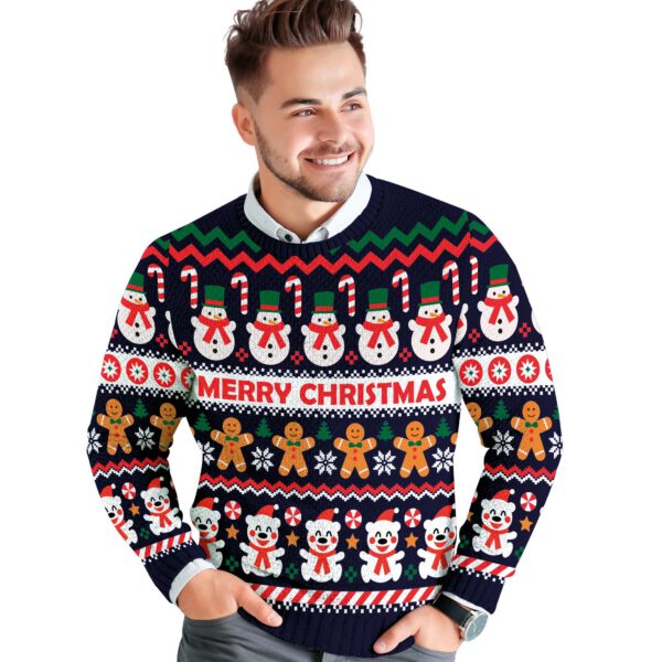 Jersey Navidad Merry Christmas Hombre