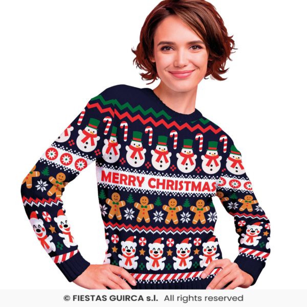 Jersey Navidad Mujer Merry Christmas