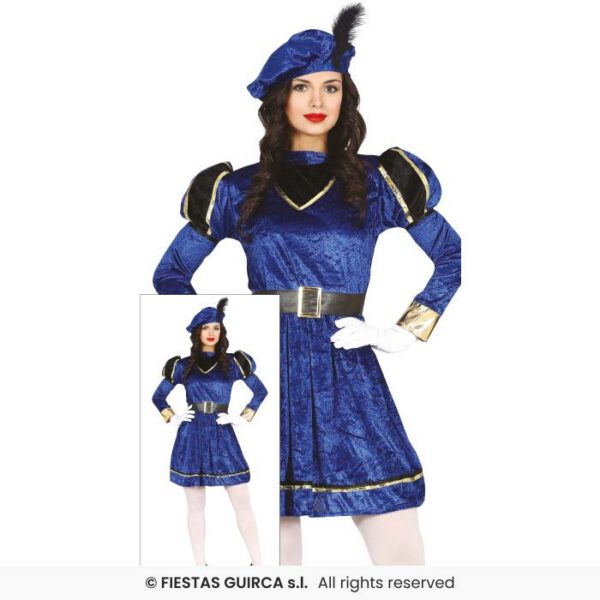 Paje Mujer Azul