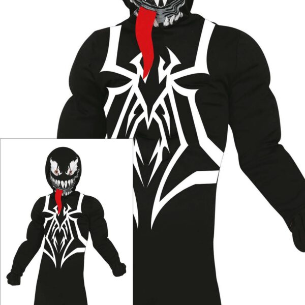 Disfraz de superhéroe negro