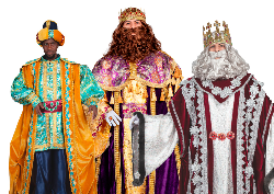 Conjunto de Reyes magos Lujo
