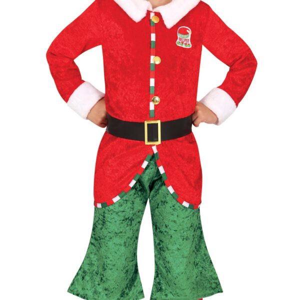 Disfraz de Ayudante de Santa niño