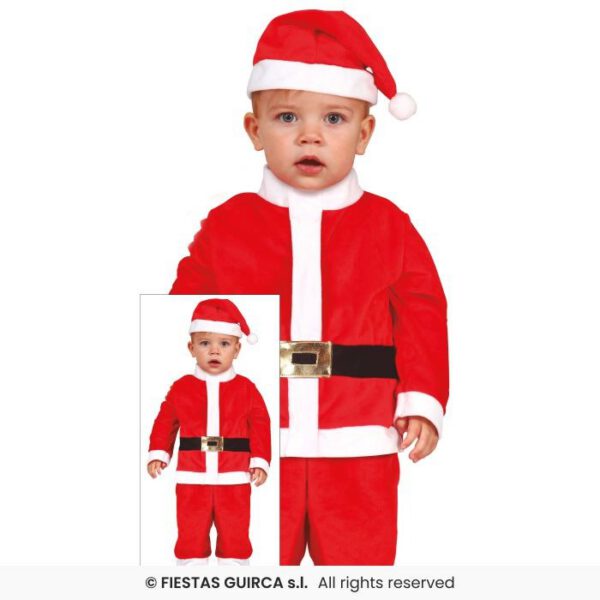 Disfraz de papa noel bebe