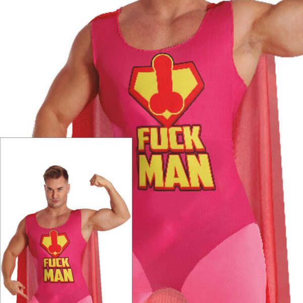 Disfraz de Fuckman para hombre