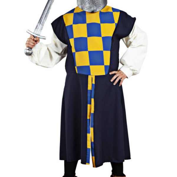 Sobrevesta de artillero medieval adulto