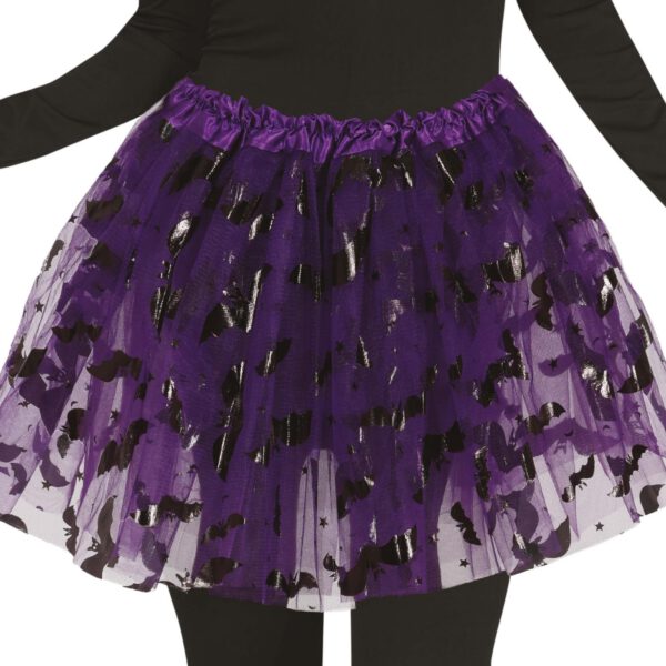 Tutu morado para Halloween