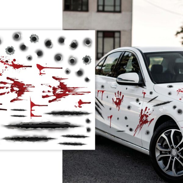 Adhesivos de halloween para el coche