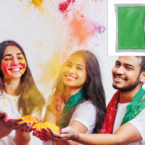 Bolsa de polvo de colores