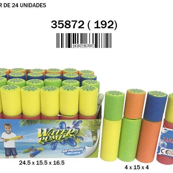 Lanzador de agua foam