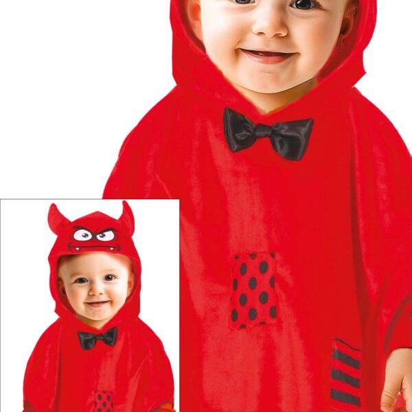 Poncho Demonio Bebe