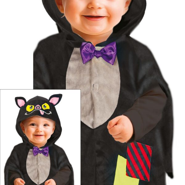 Disfraz Poncho murciélago para bebe
