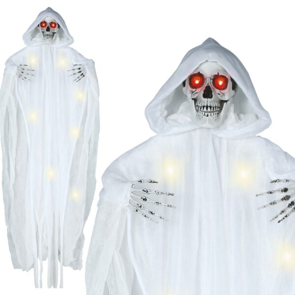 Colgante esqueleto con luz