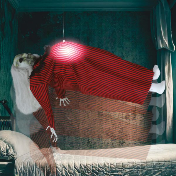 Muerta levitando