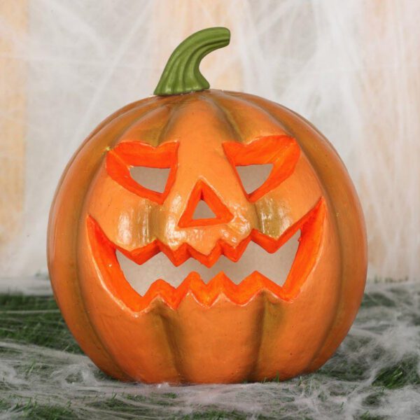 Calabaza Halloween con luz