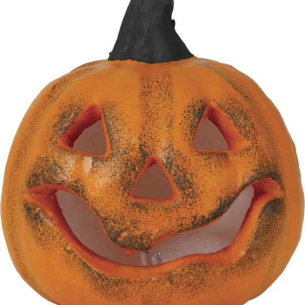 Calabaza con luz