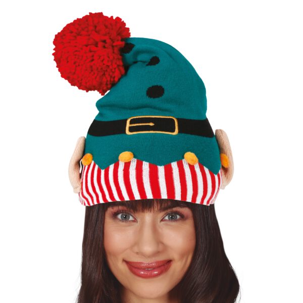 Sombrero de elfo con borla