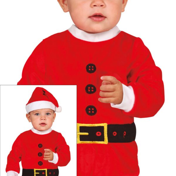 Disfraz de papa noel para bebe