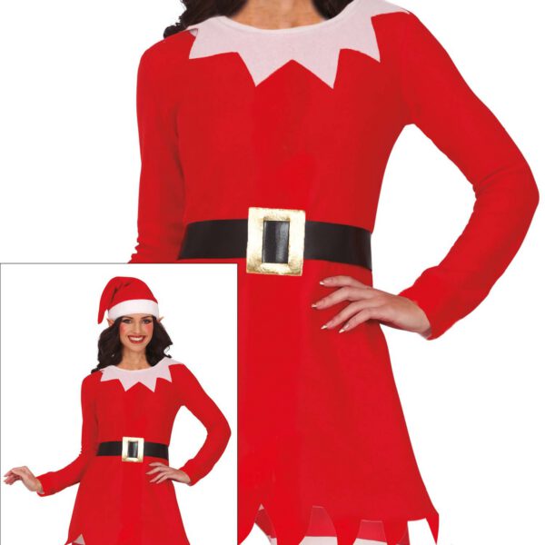 Disfraz de elfa navidad