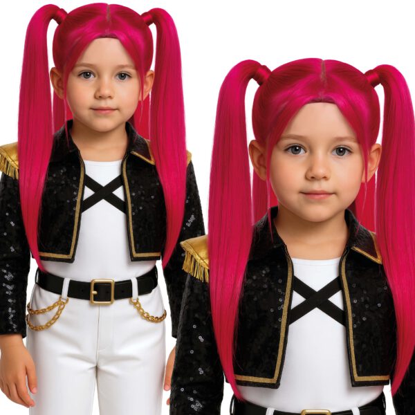 Peluca pink charm infantil