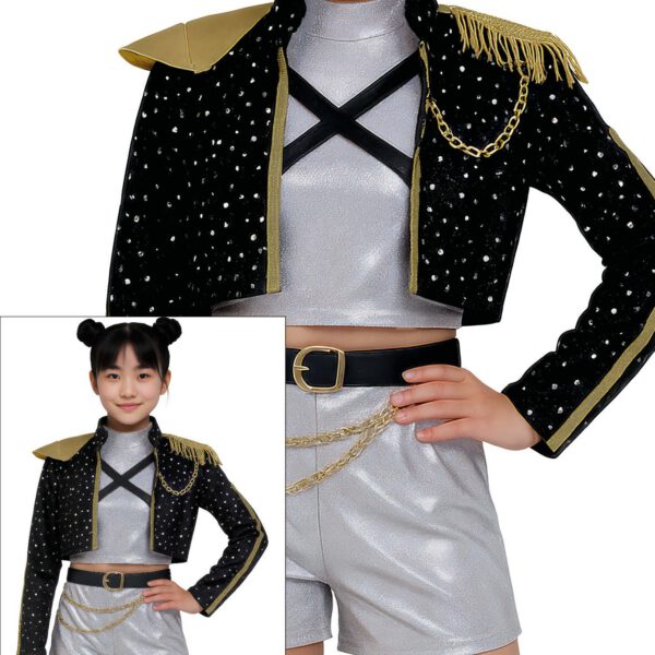 Disfraz de Pop-Star Silver leader