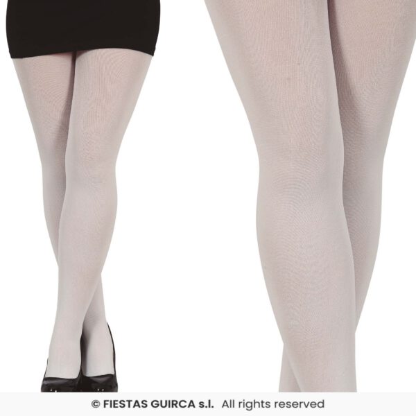 Pantys blancos adulto