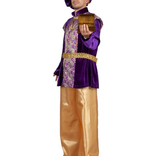 Traje de paje Gaspar Lujo