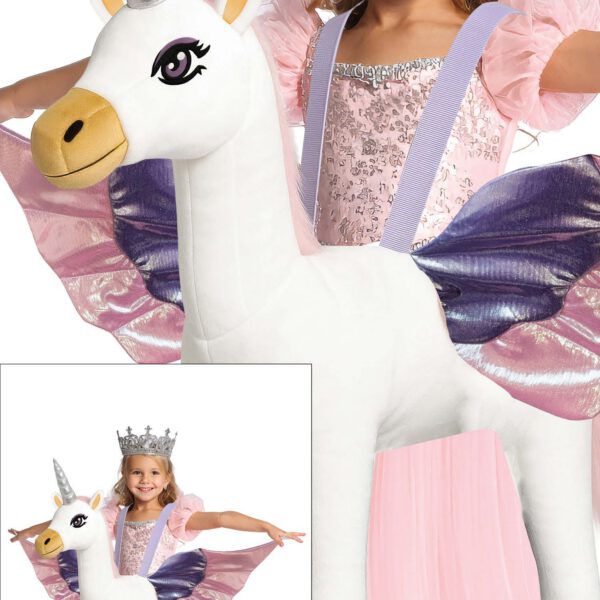 Disfraz de Unicornio con princesa