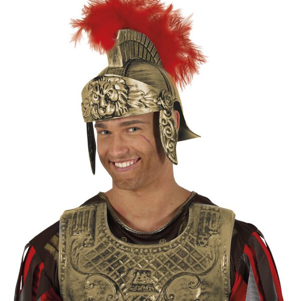 Casco Romano dorado