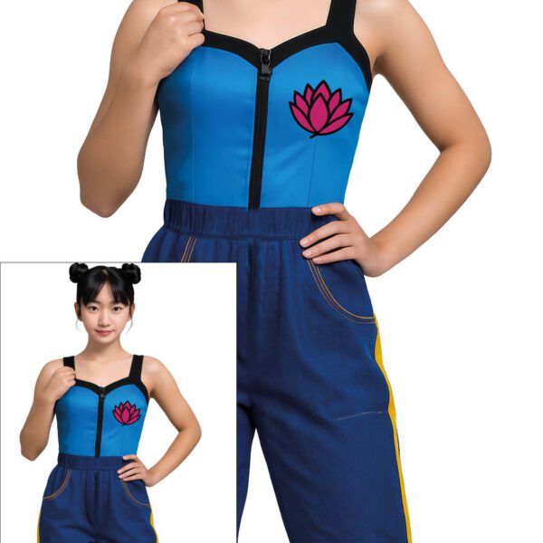 Disfraz Pop-star lotus