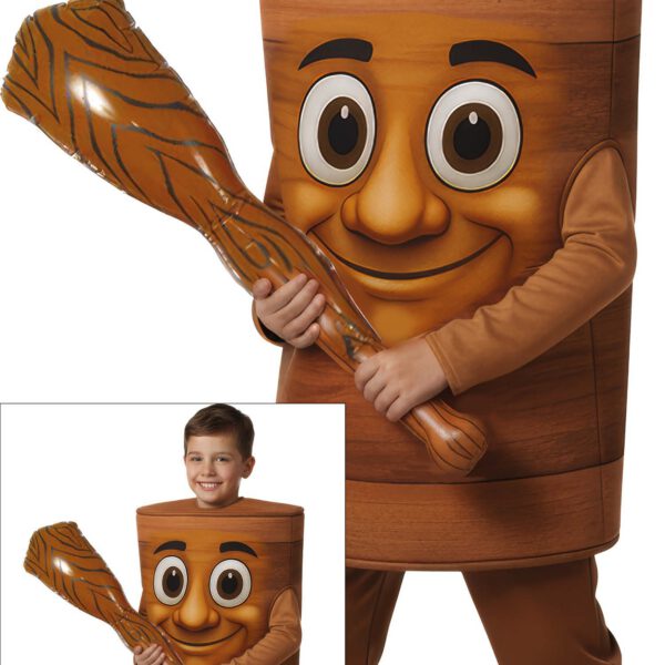 Disfraz tung tung sahur infantil