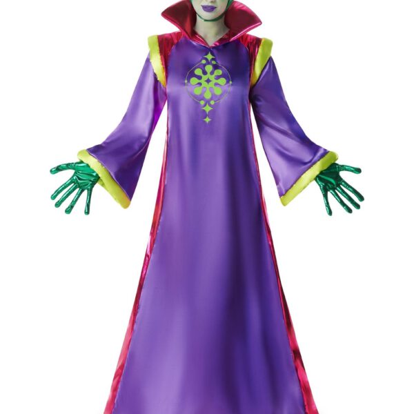 Disfraz de extraterrestre morado