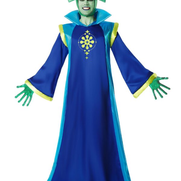 Disfraz de Extraterrestre azul adulto