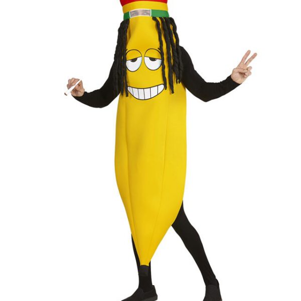 Disfraz de Banana Rastafari