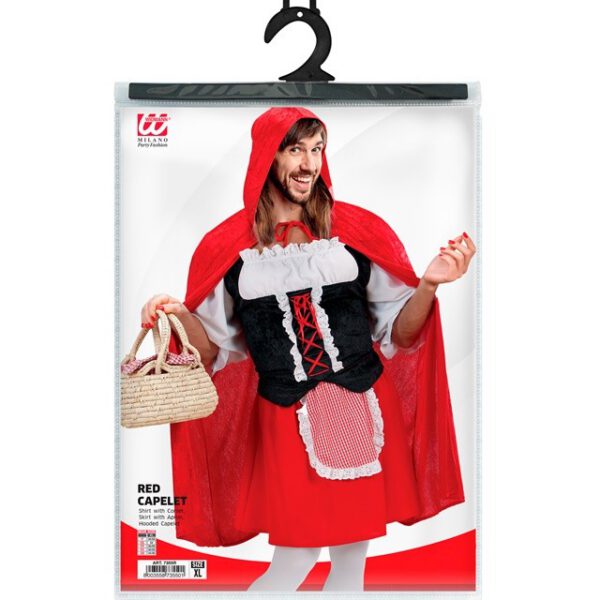 Disfraz de Caperucita roja para hombre