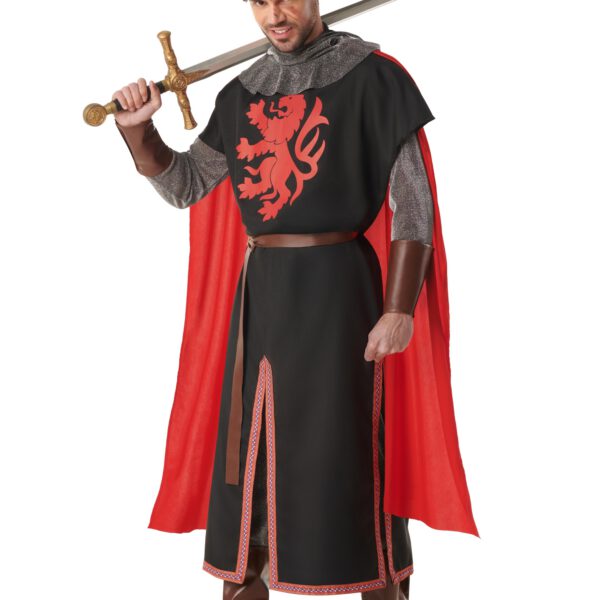 Disfraz de Caballero medieval negro