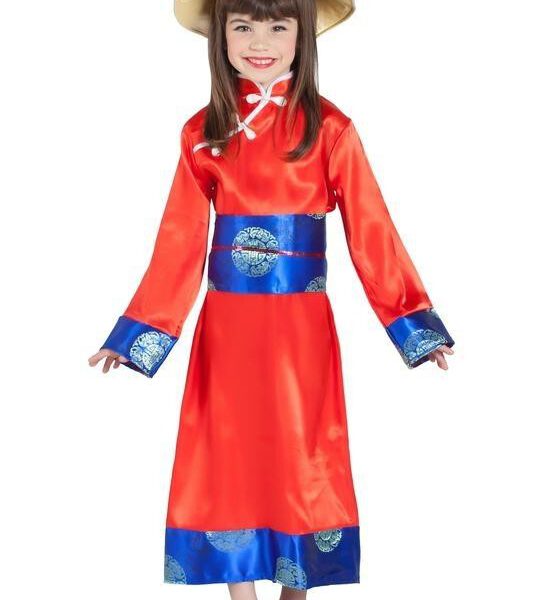 Disfraz de China para niña