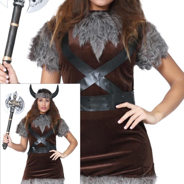 Disfraz de Vikinga mujer