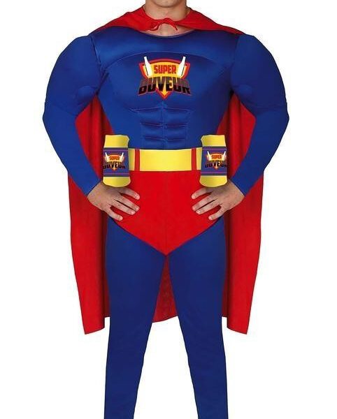 Disfraz de Superhereo bebedor