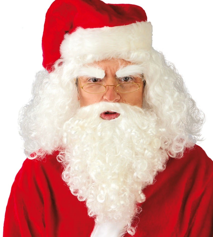 Peluca y Barba Papa Noel