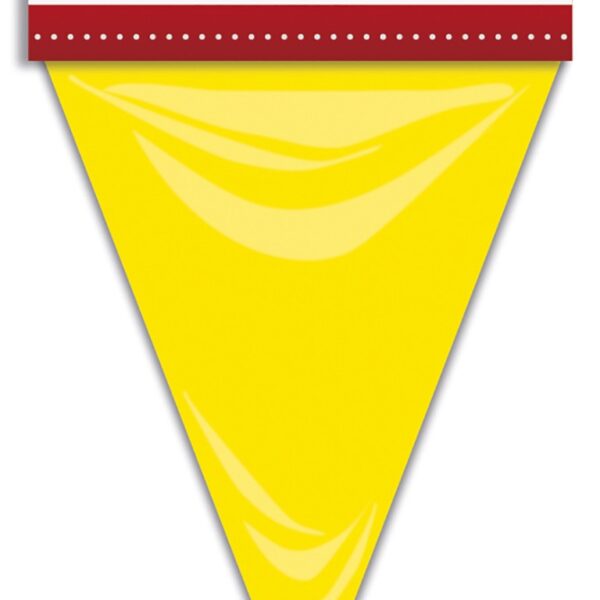 Bolsa Bandera Triangular Amarilla
