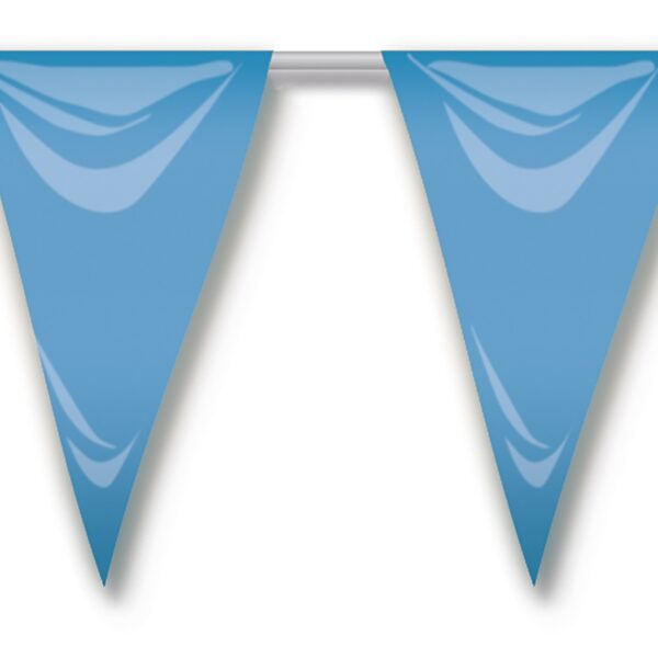 Bolsa Bandera triangular azul bebe
