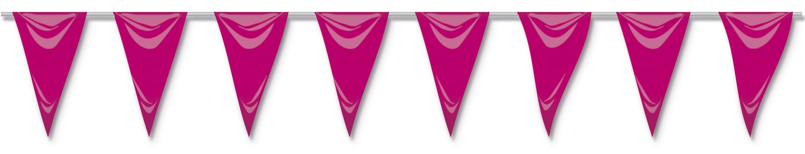 Bandera Triangular Rosa
