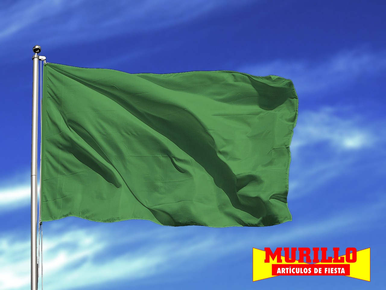 Comprar Bandera verde de playa